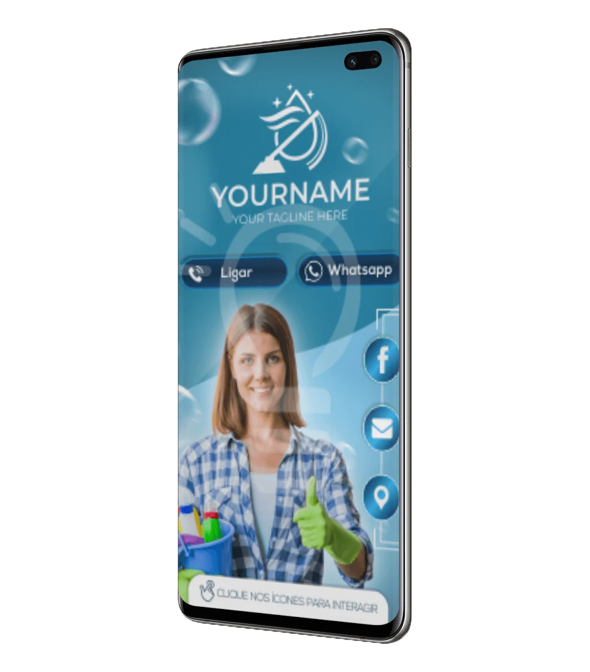 Cartão Digital - Limpeza